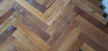 Antique french parquet flooring - 968sq ft