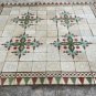 100 Antique spanish cement patterned tiles - VERY RARE TILES !