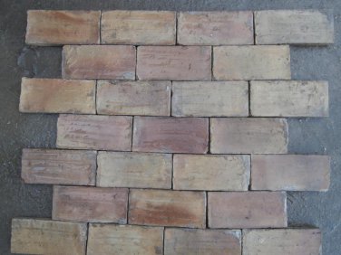 16 - OLD SPANISH TERRACOTTA FLOOR TILES