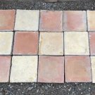 42: Antique spanish terracotta floor tiles