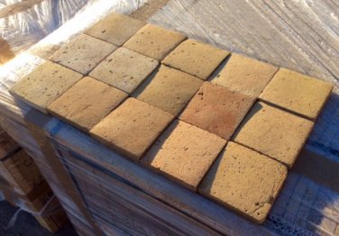 44: Antique handmade terracotta tiles