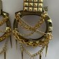 Gold Handcuff Earrings