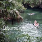 Florida Tropical Lagoon Original Print 11x14