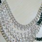 Fashion gorgeous Necklace made with Silver Tone Metal