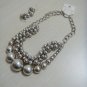 Necklace made with Multi-layer beads in retro style