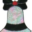 Stained Gass Holiday Bell, #105a