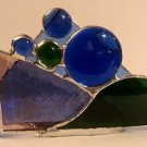 Stained Glass Abstract Business Card Holder, #bch012