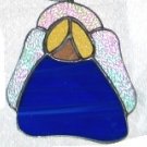Stained Glass Angel, Cobalt Blue, #106c