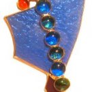 Abstract Stained Glass Suncatcher, Item #AB0025