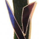 Abstract "Flower" Stained Glass Suncatcher, Item #AB0023