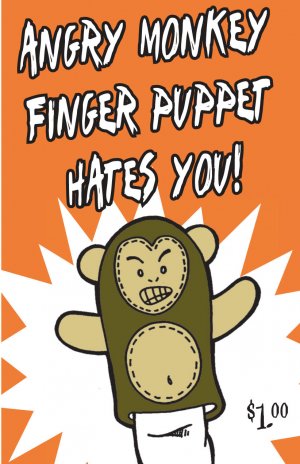 Angry Monkey Finger Puppet hates You