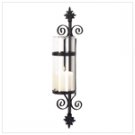 Ornate Scroll Candle Sconce