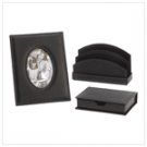 Leather Look Desk Accessories