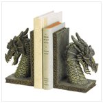 Fierce Dragon Bookends