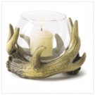 Rustic Antler Candleholder
