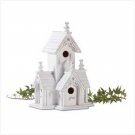 Wood Distressed Victorian Birdhouse