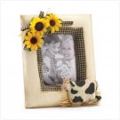 Fabric Cow Photo Frame