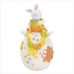 EASTER BUNNY CANDLEHOLDER