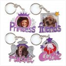 PEWTER FRME KEYCHAIN ASST - 1 Dozen