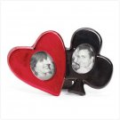 Hearts/Clubs Photo Frame