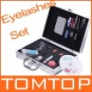 Eye Lash False Eyelashes Extension Kit Full Set Case.