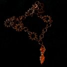 Gaia Mother Earth Copper Pendant Necklace Handcrafted One of a Kind Handmade