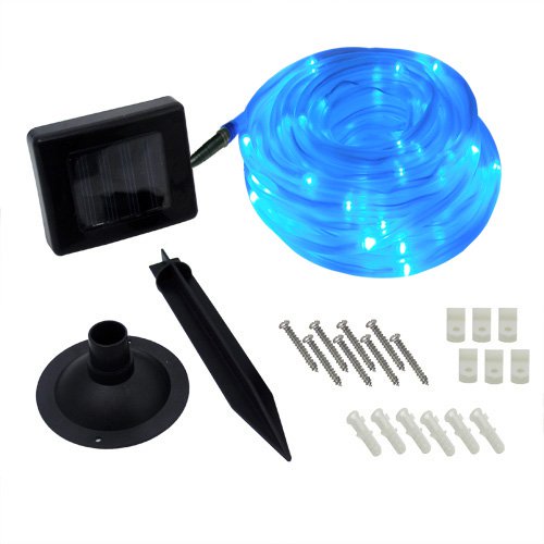 50 LED Solar Rope LightBlue