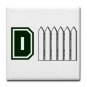D FENCE {1} tile coasters