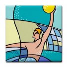WATER POLO {3}  tile coasters