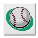 BASEBALL {17}  tile coasters