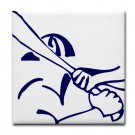 BATTER UP {1}  tile coasters