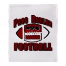 CUSTOM FOOTBALL NUMBER/NAME | stadium blanket