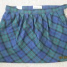 Old Navy Green Plaid Skirt Size 8 New