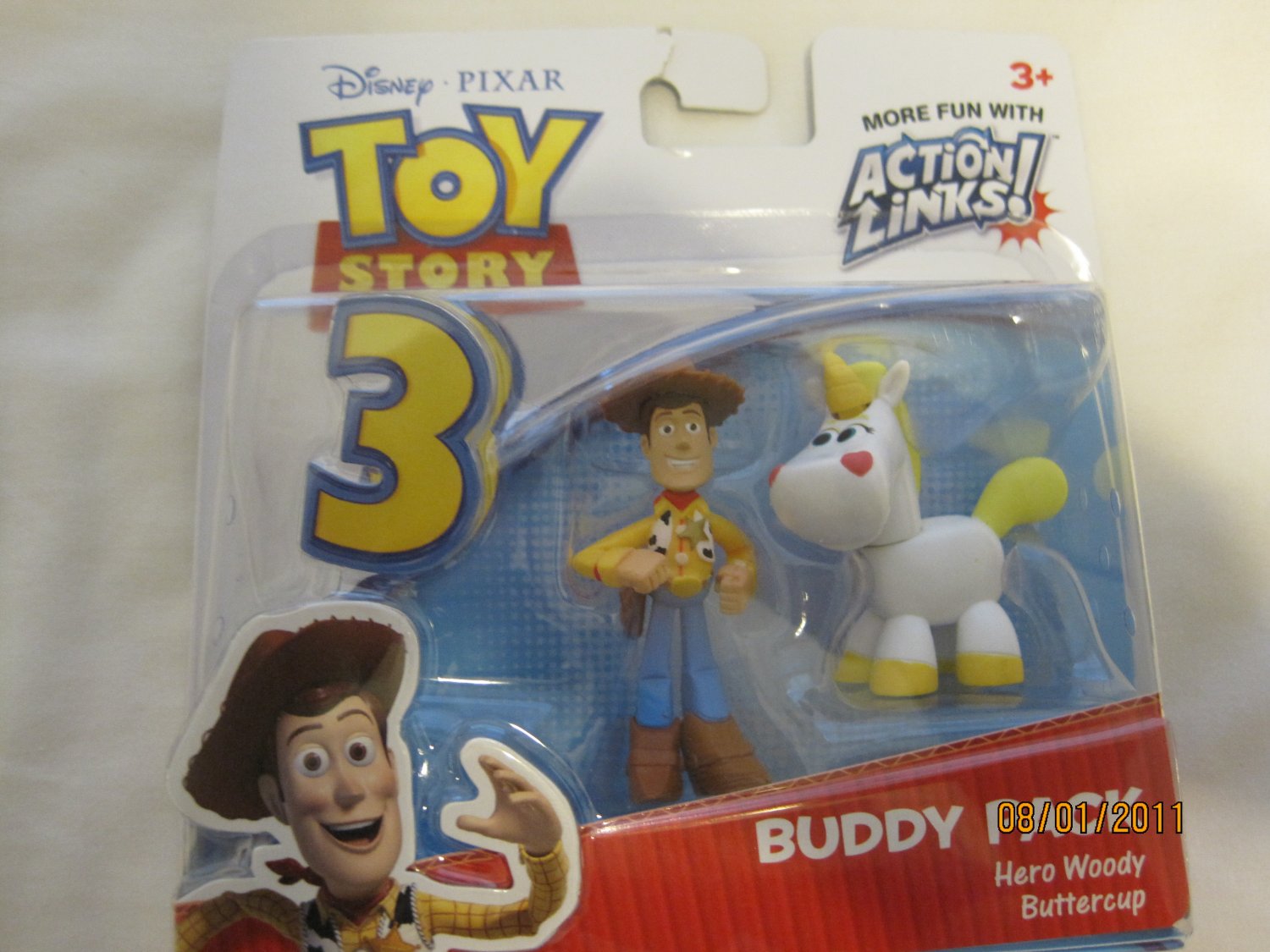 New Disney Pixar Toy Story 3 Buddy Pack *Woody & Buttercup*