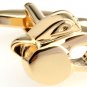 Gold Leopard Novelty Cufflinks FREE Velvet Gift Pouch