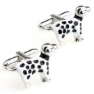Dalmatians Doggie Novelty Cufflinks FREE Velvet Gift Pouch