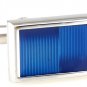 Blue Rectangle Modern Cufflinks FREE Velvet Gift Pouch