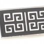 Black Chinese Culture Style Enamel Cufflinks FREE Velvet Gift Pouch