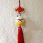 Maneki Neko Japanese Lucky Cat Charm Hanging Car Decor Feng Shui Home Decor C16