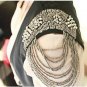 Shoulder Brooch with fringes