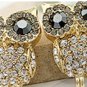Sparkling Owl Shape Earring