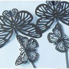 Black Butterfly long Earring