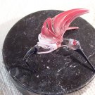 Humming Bird Ornament of Flameworked boro 4 colors avai