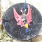 Humming Bird  Hand Torched Hanging Ornamental Hony&Blu