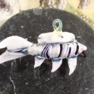 Flying Pig Pink Winged Lampworked detailed & colorful