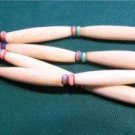 native American Authentic Necklace Hand made 1" beads