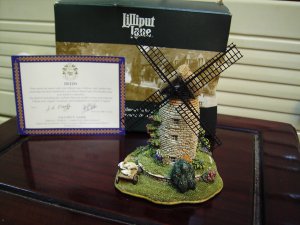 LILLIPUT LANE - England handmade decorative building miniature - Windmill