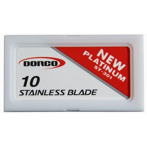 Safety Razor Starter Kit Set of 10 Double Edge Shaving Blades TSA Travel Kit Free Shipping