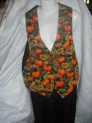 Fall Pumpkin Vest set