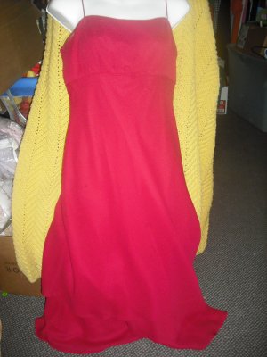 Deep Ruby Red Davids Bridal Gown